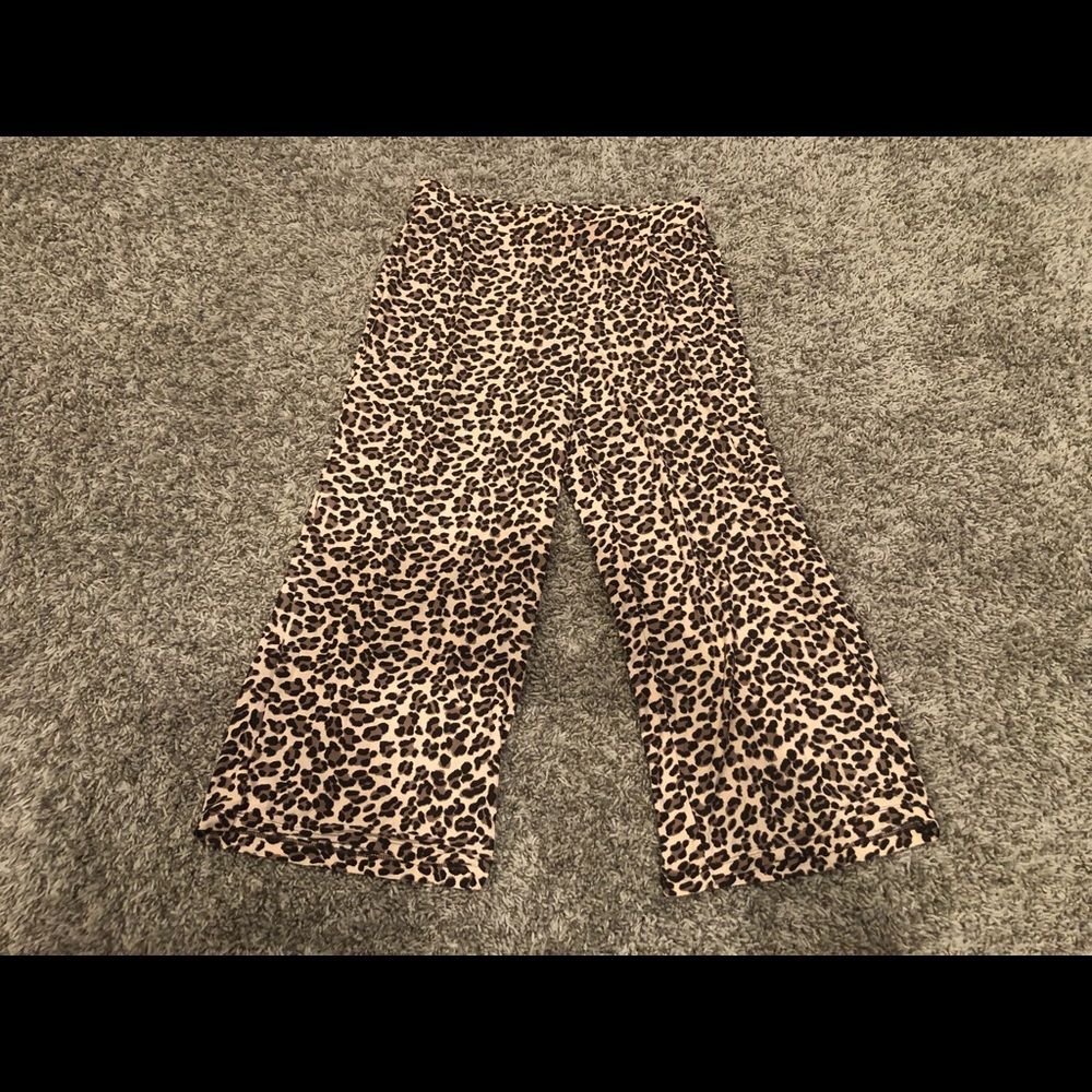 Leopard Print Pajama Pants